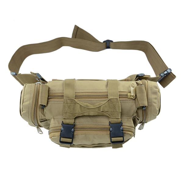 Multifunktionel Taktisk Bæltetaske Khaki Khaki