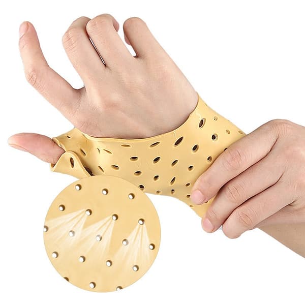 Tumformningsskena: Polymer tumstödsortos för sensträckning och handfixering