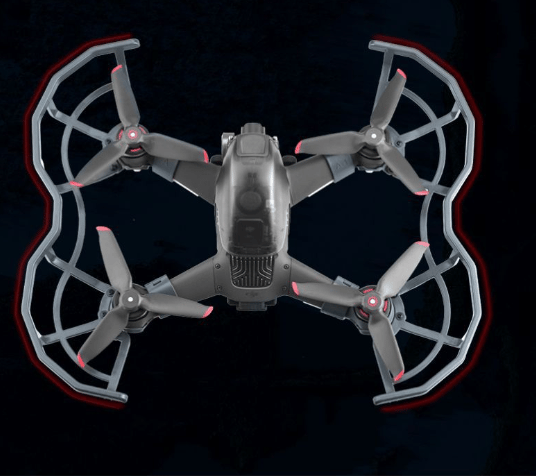 Propelskærm til DJI FPV Combo Black Black
