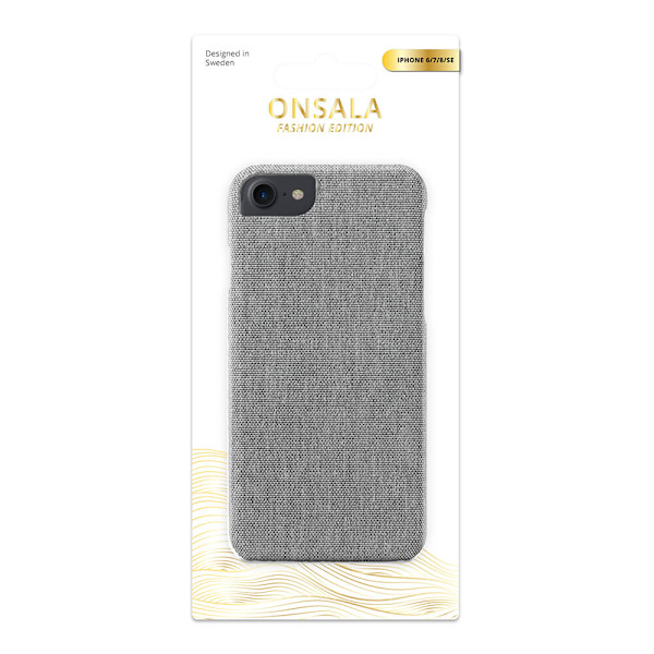 Mobilskal Textil Grå - iPhone 6 / 7 / 8 / SE