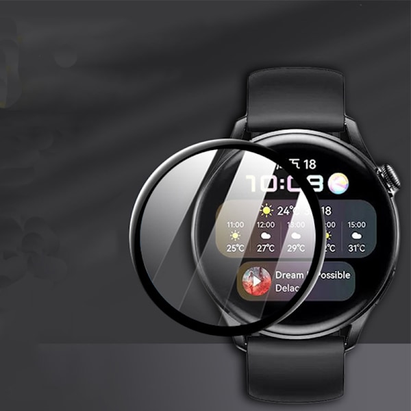 PMMA Rundat Skärmskydd för Huawei Watch 3