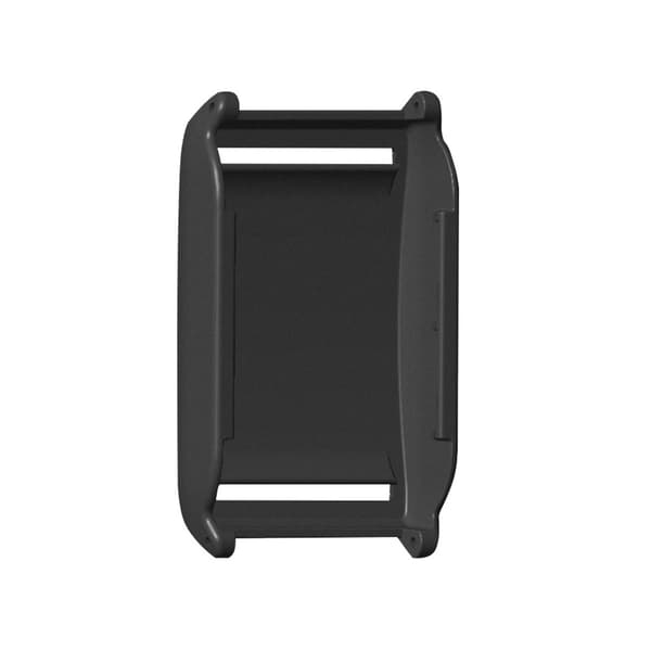 PC-stropforbinderetui kompatibel med Polar Loop 22mm - sort, 4.9cm x 2.9cm, snap-in PC-kappe til sikker montering og stabil forbindelse