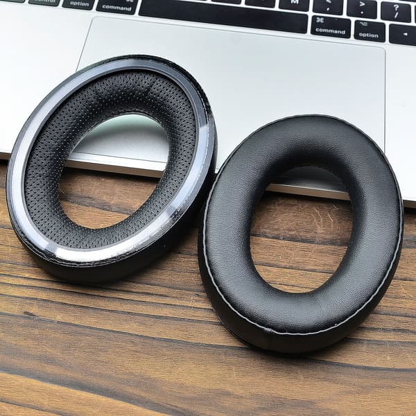 Mustat korvapehmusteet Sennheiser HD620S HD400Pro HD560S - 2 kpl