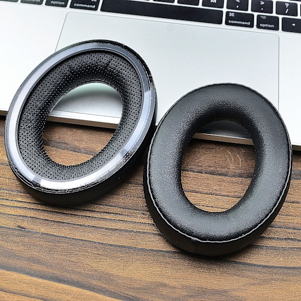 Svarta öronkuddar för Sennheiser HD620S HD400Pro HD560S - 2-pack