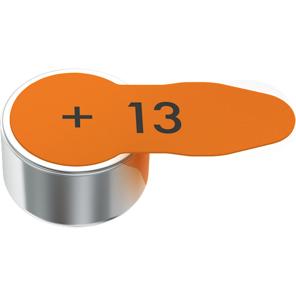 Hearing Aid Batteries 13 - 6 pack