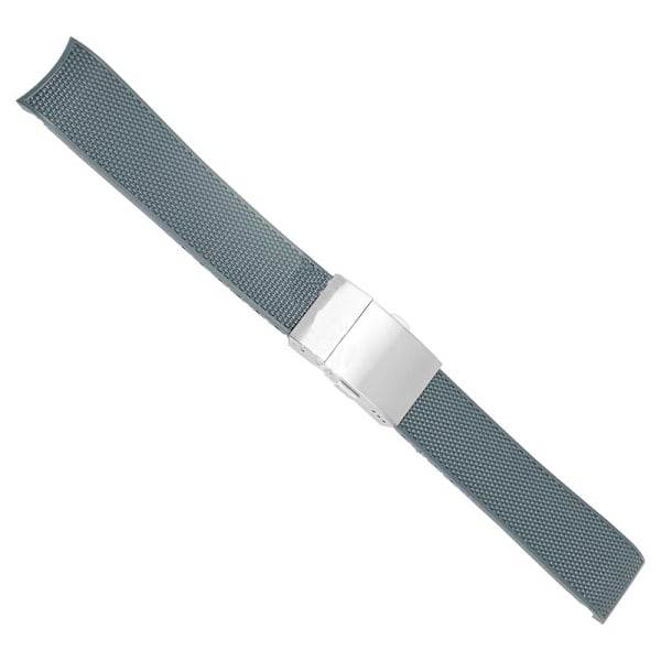 Klockarmband för Longines Conquest L3.742 642 781 782 - 21mm Grå+silver