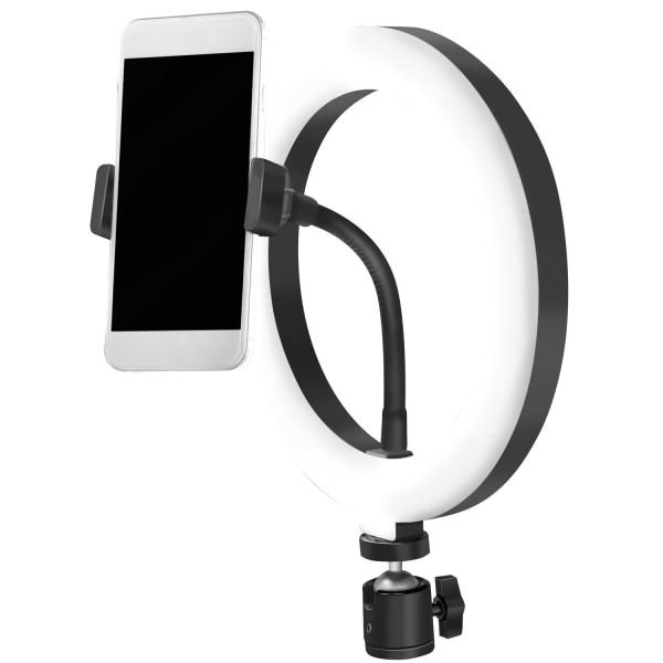 LogiLink Ring light för smartphone Ø20 cm utan stativ