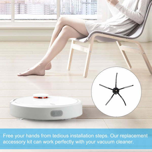 INF Tillbehör till Xiaomi Roborock S5/S6 robotdammsugare 23 delar