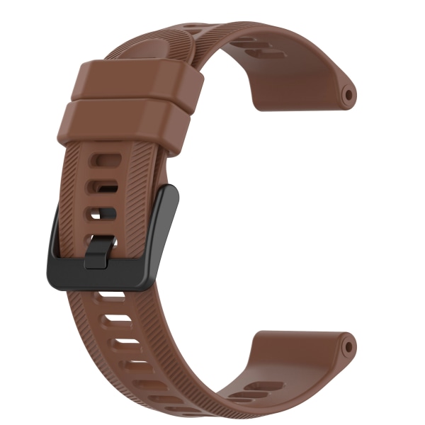 Klockarmband i Silikon för Garmin Forerunner 265/965 Garmin Forerunner 265 / 965 Brun