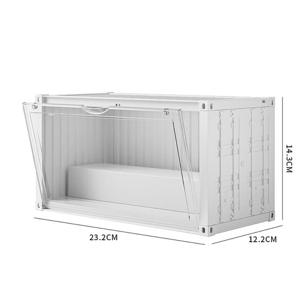 Liten Förvaringslåda för Blind Box i Behållarform (Inget Ljus) White White