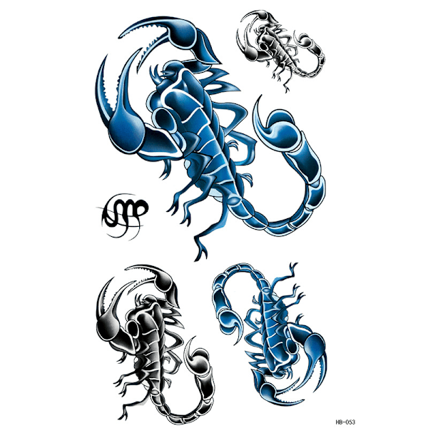 Tillfällig Tatueringsärm - 5-pack