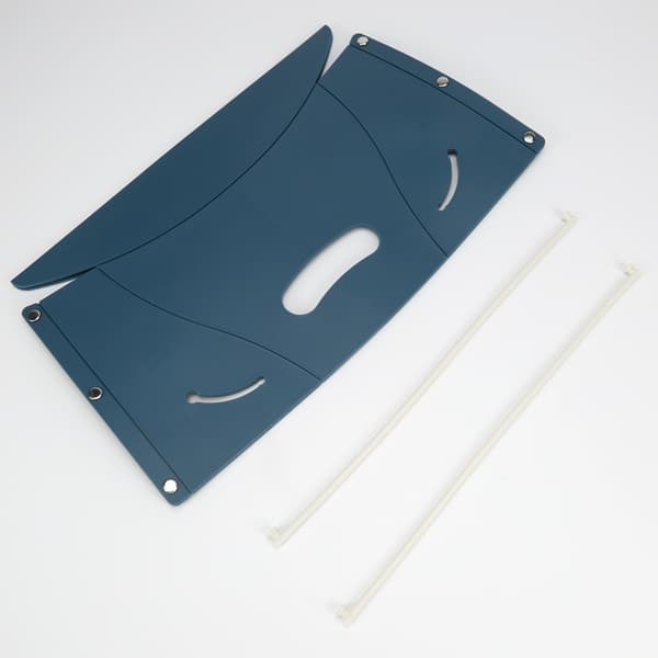 Bärbar hopfällbar pall - Handhållen design Blue Blue