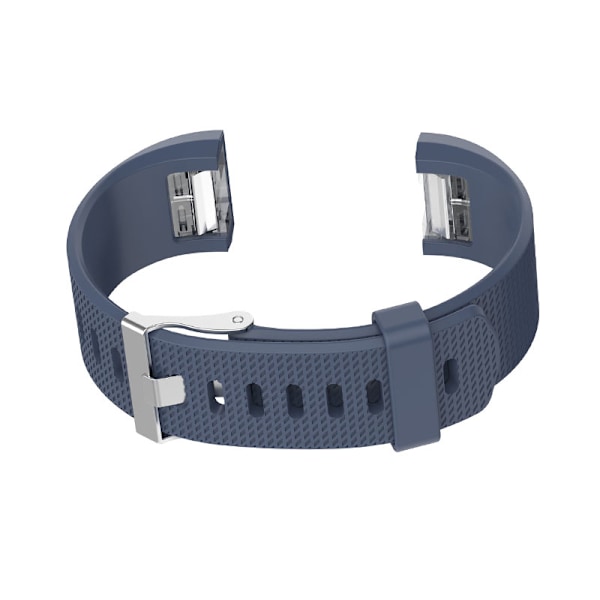 Fitbit Charge 2 -laitteen silikoniranneke, Blue L Blue L