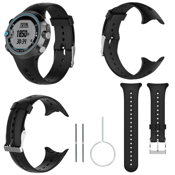 Klockarmband för Garmin Swim Watch Black Black