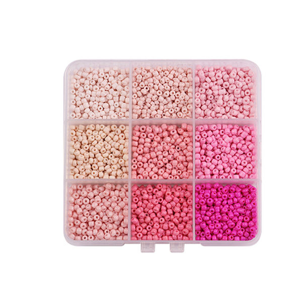 9-delat kit med glaspärlor Flerfärgad 2