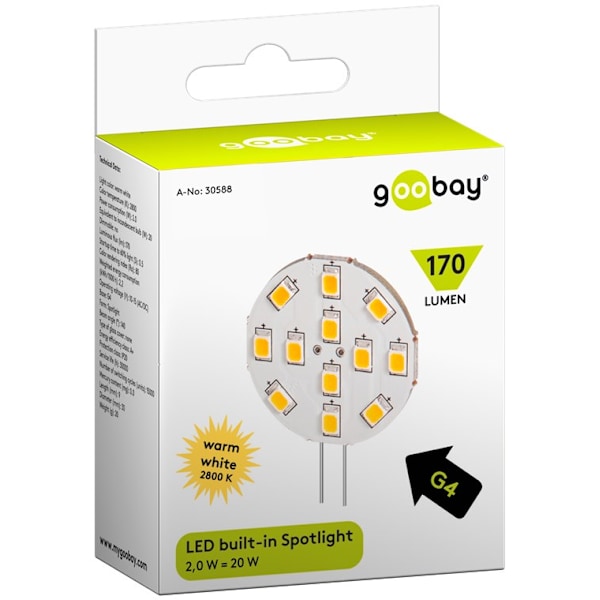 LED-kohdevalo, 2W