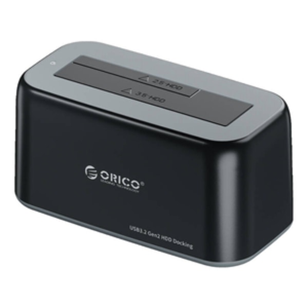 Orico dockningsstation för 2,5 / 3,5" HDD / SSD, 5Gbps, USB-C till USB-C/A (svart)