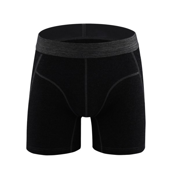 Mænds bomuldsboksershorts Bløde åndbare underbukser 3-pak XXL