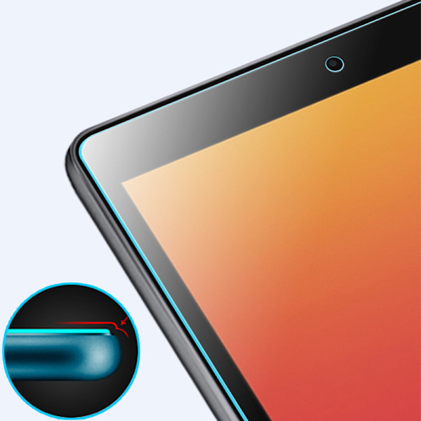 2.5D Skärmskydd i härdat glas för iPad - HD-skärpa iPad 2/3/4