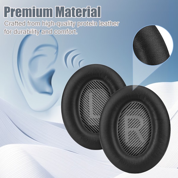 INF Öronkuddar och kuddar för huvudbygel Bose QC15 QC25 QC35 hörlurar