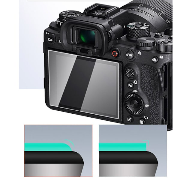 3-pack skärmskydd i härdat glas för Sony RX10 IV kamera