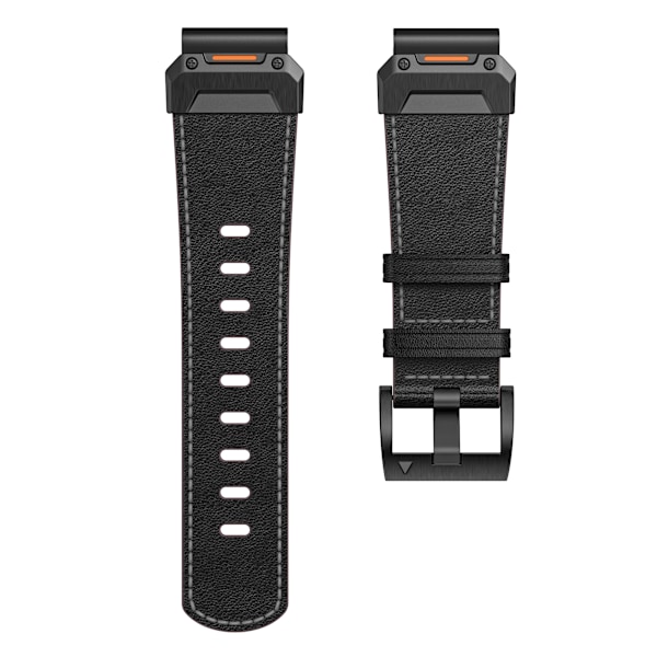 Klockarmband med Snabbkoppling för Garmin 22mm Svart
