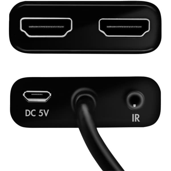 HDMI-jakaja 1–2 HDMI 2.0 4K/60Hz 18 Gbit/s