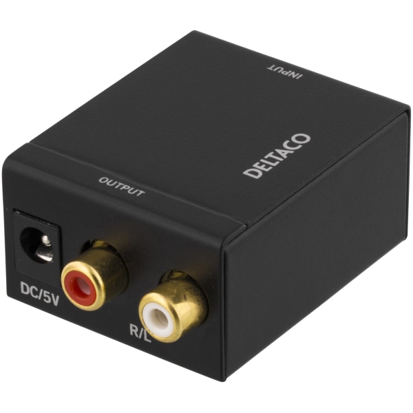 Sound converter digital>analog S/PDIF coaxial Toslink>2xRCA
