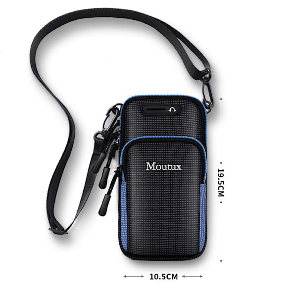 Crossbody telefonväska Blå