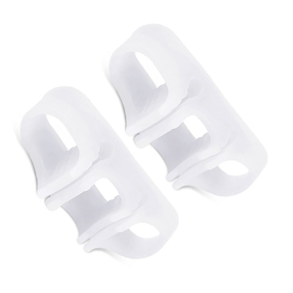 Trehåls tåseparator för flip-flops Vit