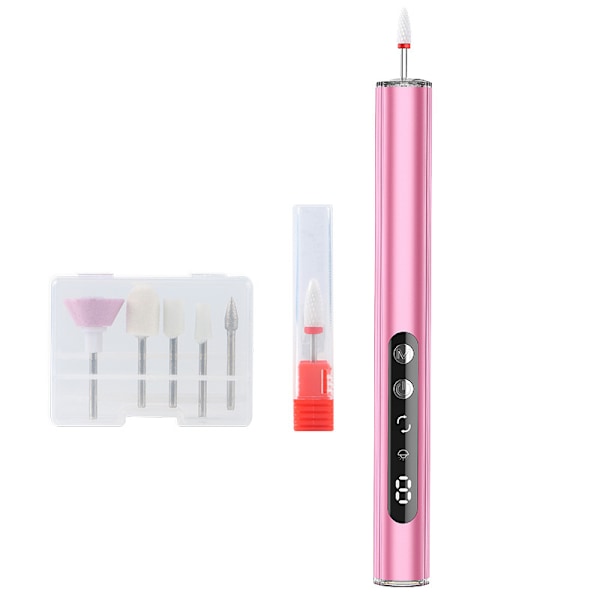Multifunktionell elektrisk nagelborr Rosa