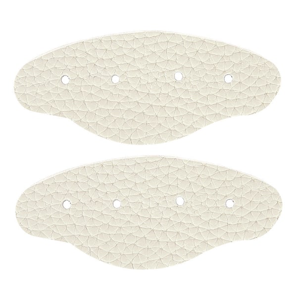Hälfoder i läder (2 par) Beige