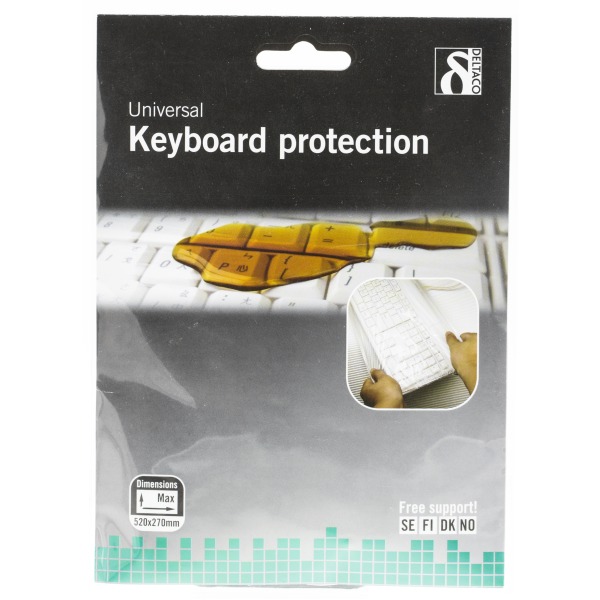 Dust and spill protection for all types of keyboards