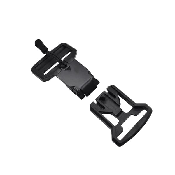 2-pack Magnetisk Spänne Svart - Snabbfäste för Väskor, Bälten och Taktisk Utrustning med Hög Hållfasthet Model 10