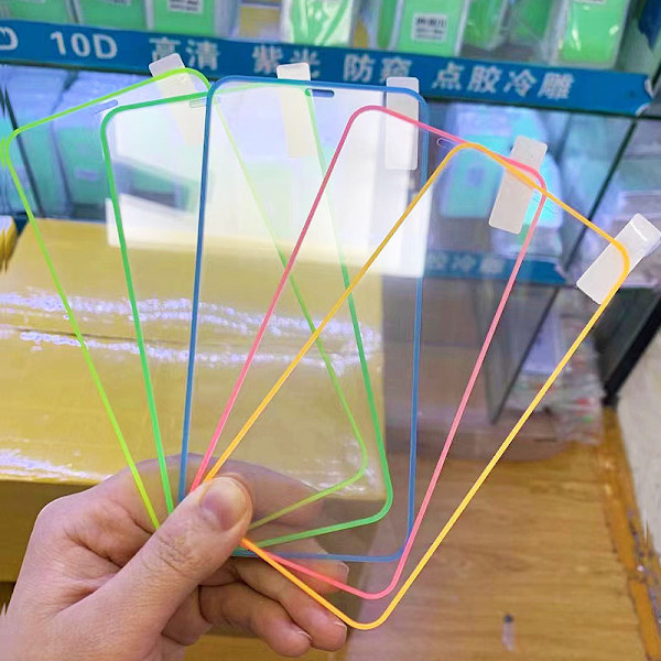 Valoisa näytönsuoja iPhone 14 Pro Max Sininen