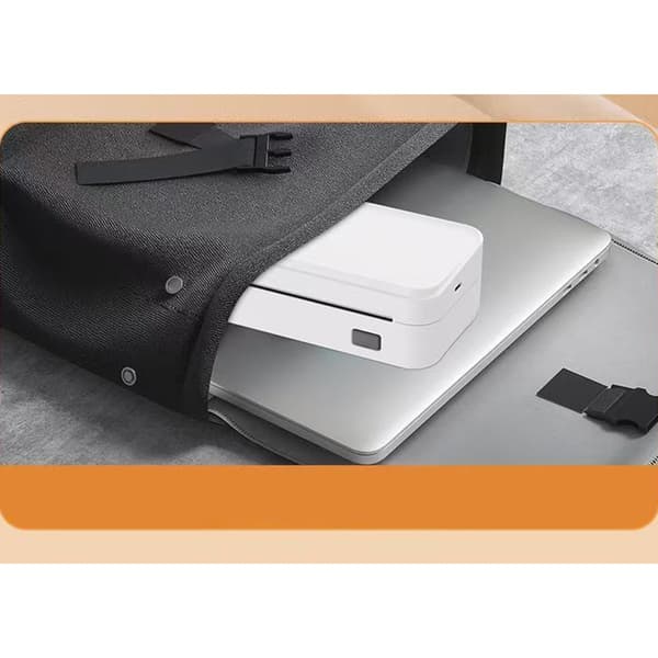 Smart Printer A4L bärbar A4-termisk skrivare, bläckfri direkttermisk, Bluetooth trådlös, USB-C uppladdningsbar, kompatibel med Android, iOS, Windows,