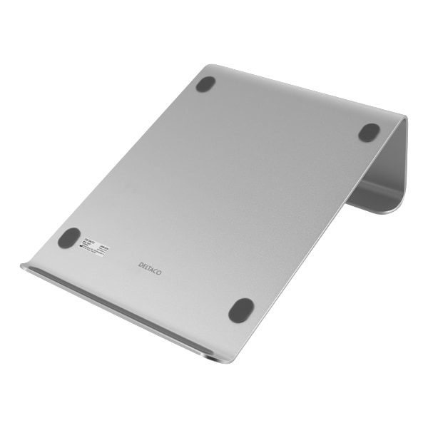 Laptop and tablet stand, aluminum 11-15”, silver Silver