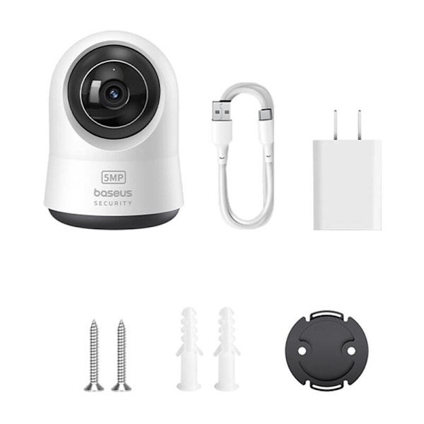 Baseus P1 Pro 3K inomhuskamera (vit)