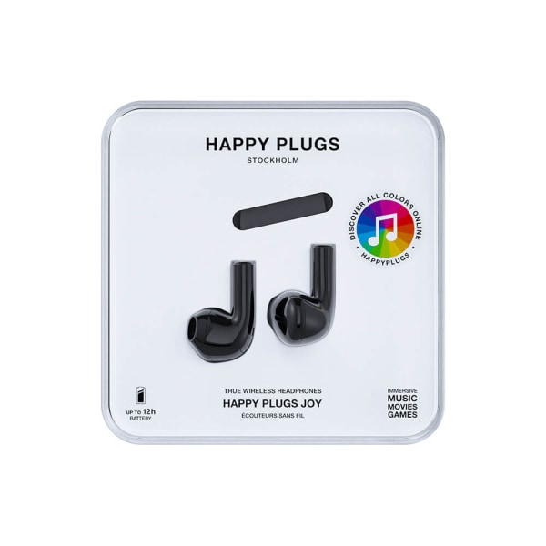HAPPY PLUGS Hörlur Joy In-Ear TWS Svart