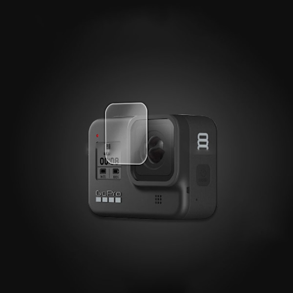 GoPro HERO 8 Black Härdat Glasskärmskydd