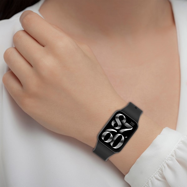 Klockarmband för Xiaomi Band 9 Pro Svart