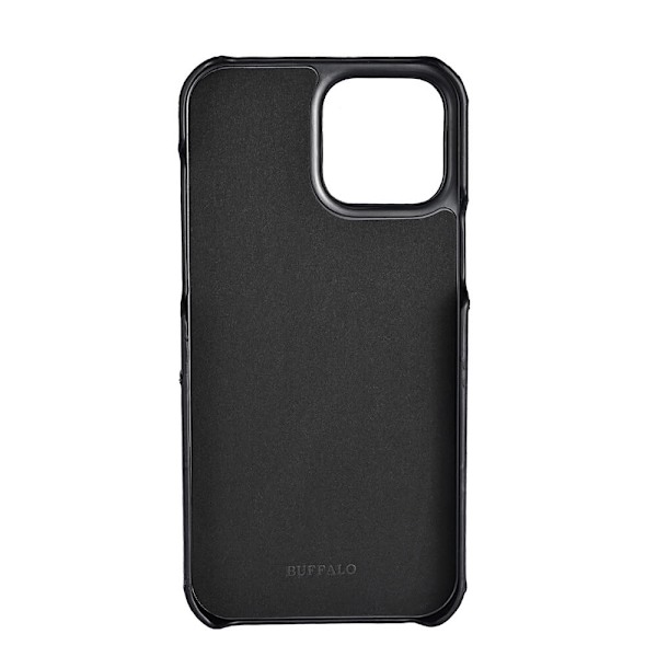 Mobilskal Läder Svart - iPhone 13 Pro Max