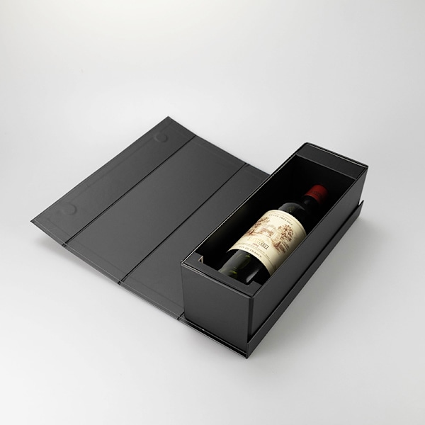 Elegant svart vingåvaask - Hopfällbar design med sidoöppning