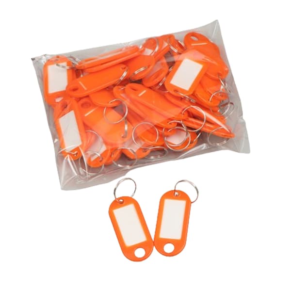 Multifunktionell Nyckelring, 50-pack Orange Orange