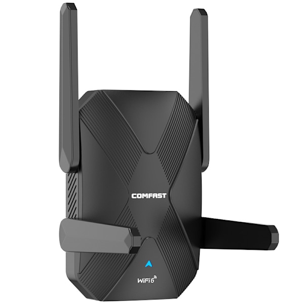 WiFi 6 Range Extender - musta