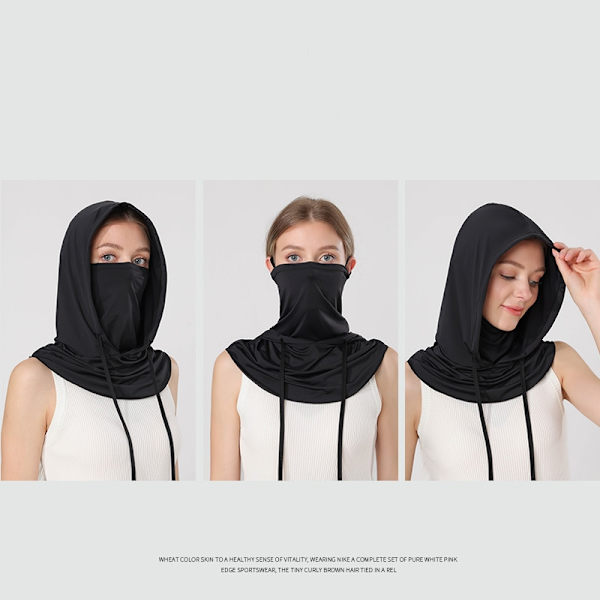 Ny sommer 3-i-1 solcreme ansigtsmaske Grå