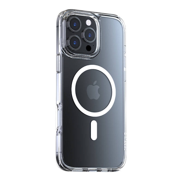 Torras Diamond-Mag Series Fodral för iPhone 16 ProMax (Transparent)