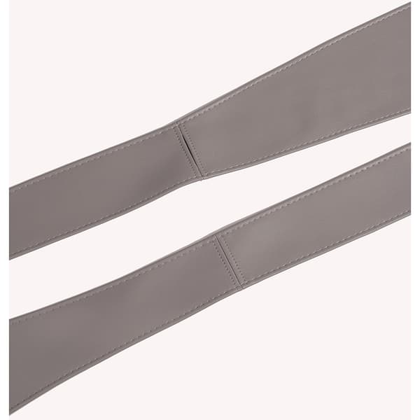 Bredt taljebælte med butterflieslips Grey Grey