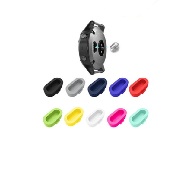 INF Støvpropper til Garmin ure 10 stk MultiColor