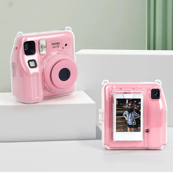 Instax Mini SE -kamerakotelo lisävarusteilla Vaaleanpunainen